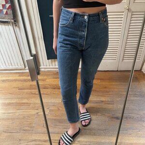 Re/done x Levi’s High Rise Ankle Crop | 26
